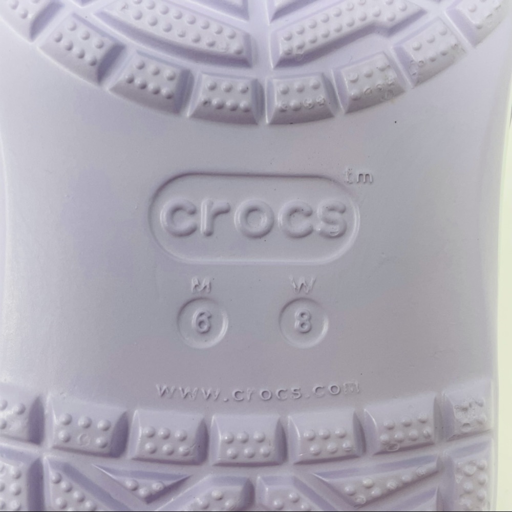 Crocs Bayaband Lavender Light Purple Clogs 205089 - Picture 6 of 16